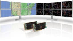Matrox анонсировала первую в мире однослотовую 3D-карту с восемью видеовыходами